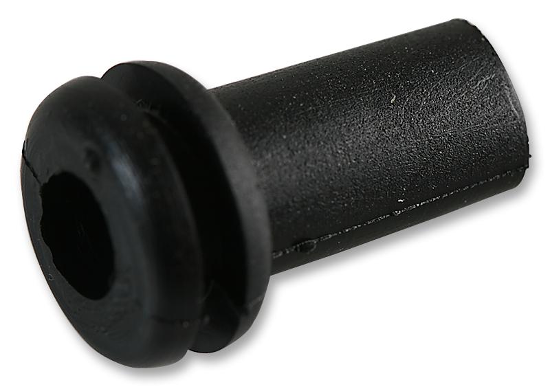 50687 GROMMET, PVC, 9.5MM, SLEEVED, BLACK,PK50 PRO POWER