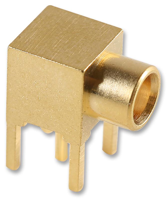 R113665000 RF COAXIAL, MCX, RIGHT ANGLE JACK, 50OHM RADIALL