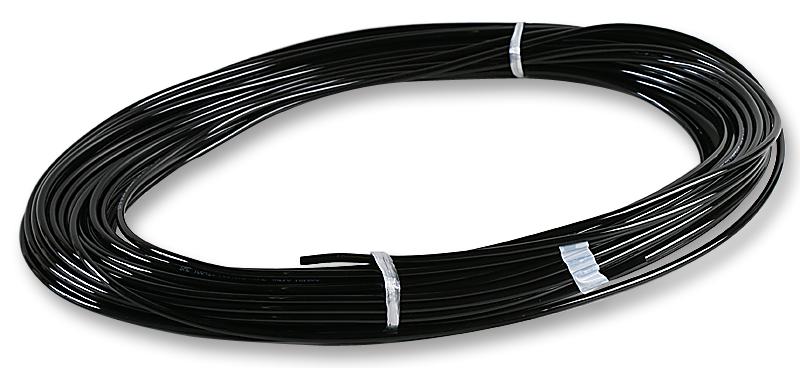 TU0805B-20 TUBING, 8MM, BLACK, 20M SMC