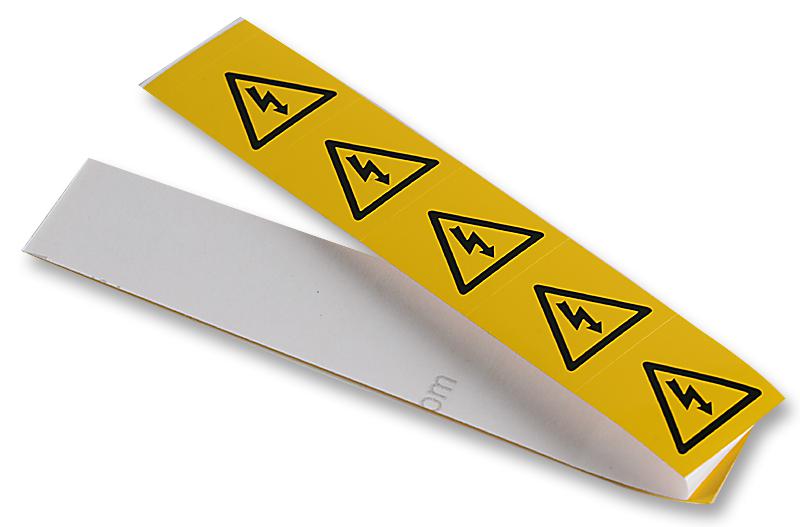 13037 LABEL, FLASH, CARD OF 10 TE CONNECTIVITY