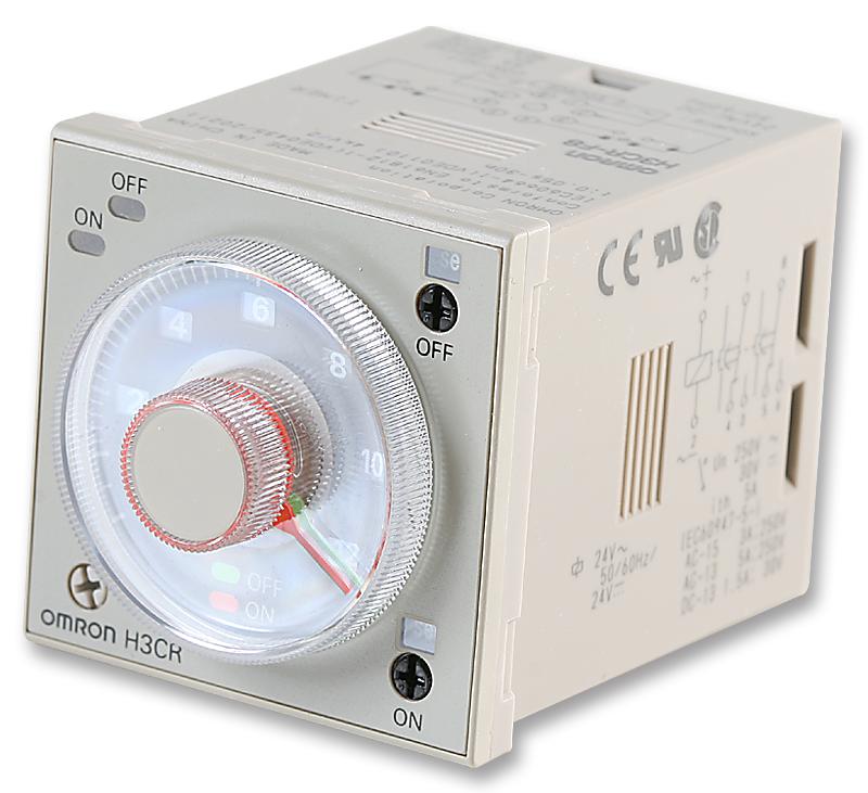 H3CR-F8 24AC/DC TIMER, RECYCLING OMRON