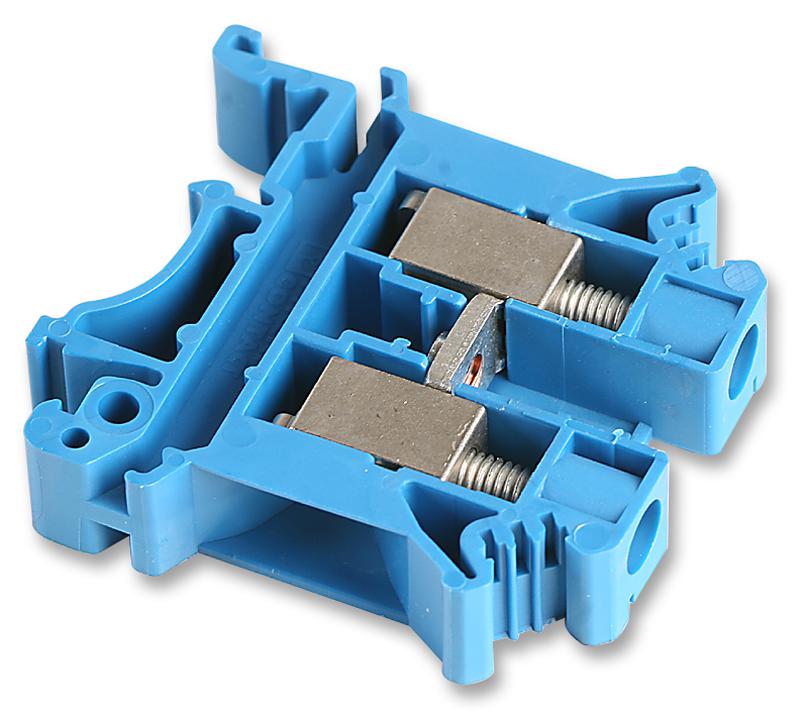 3005086 TERMINAL BLOCK, DIN RAIL, 2POS, 12AWG PHOENIX CONTACT