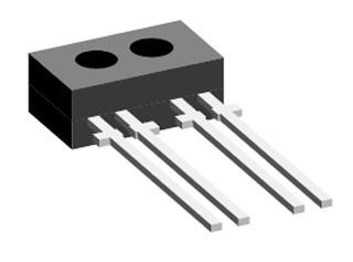 TCRT1000 SENSOR, OPTICAL, 4MM, TRANSISTOR O/P VISHAY
