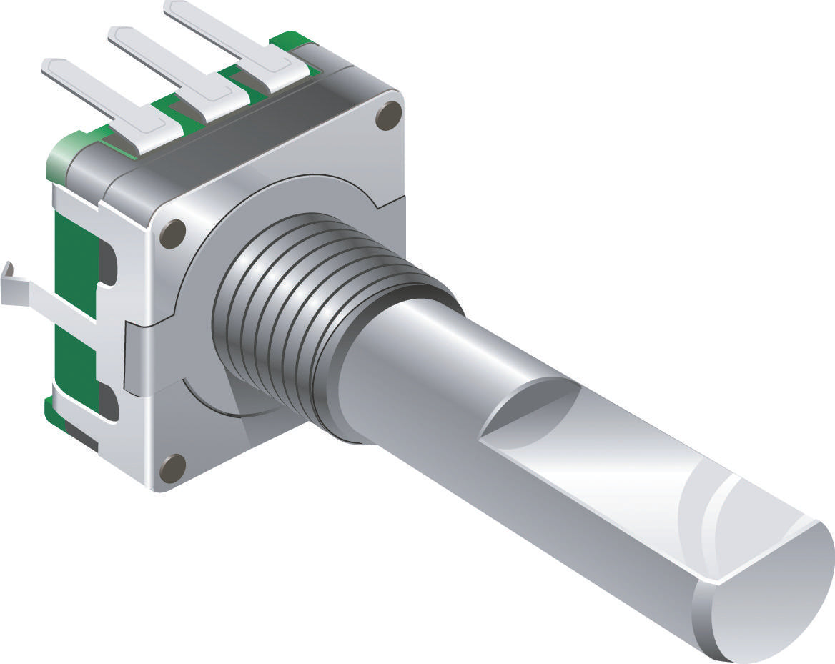 PEC11R-4220F-S0012 INCREMENTAL ENCODER, 12MM, 60RPM, 5VDC BOURNS