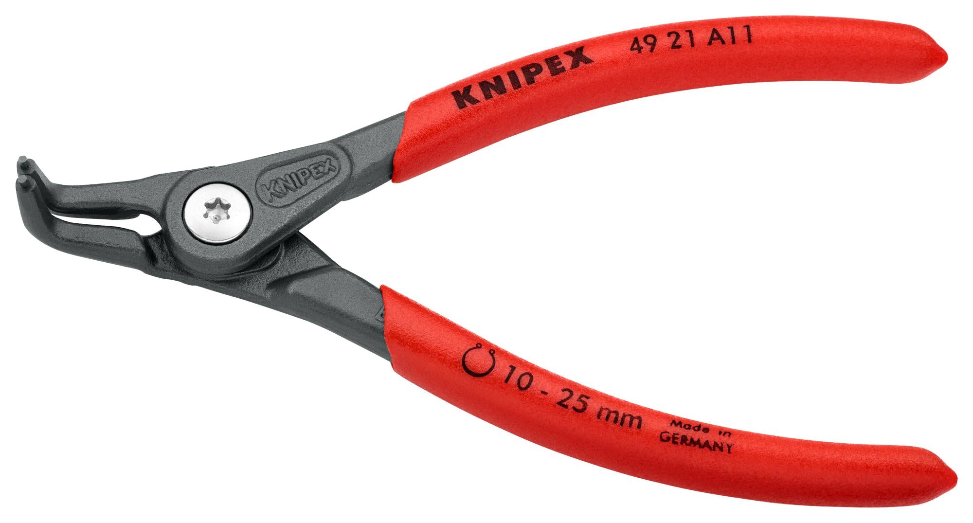 49 21 A11 CIRCLIP PLIER, EXT, BENT KNIPEX