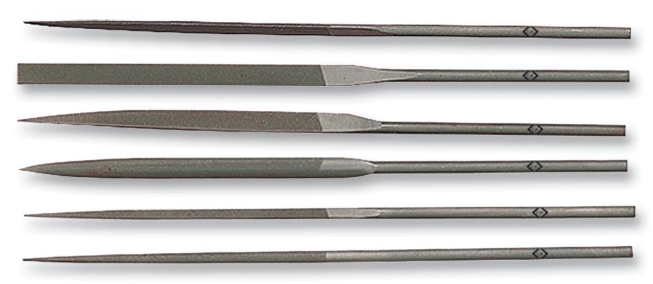 T0124P NEEDLE FILE SET, PRECISION, 6PC CK TOOLS