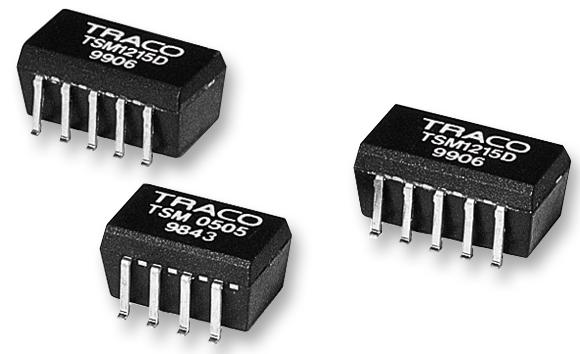 TSM 1209S CONVERTER, DC/DC, SMT, 1W, 9V TRACO POWER