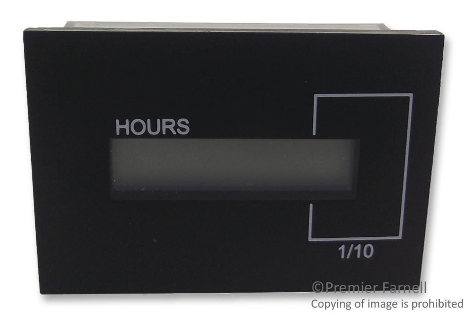 17470712B-01 HOUR METER, 700L, 100-230VAC CURTIS (INSTRUMENTS)