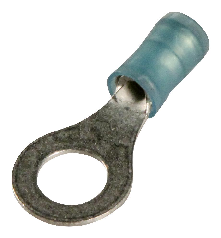 320563 CRIMP TERMINAL, RING, 6MM, BLUE AMP - TE CONNECTIVITY