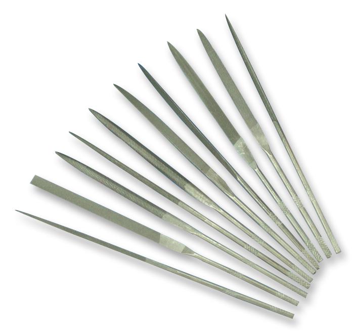 PFL6001 BUDGET NEEDLE FILE SET, 10-PC MULTICOMP PRO