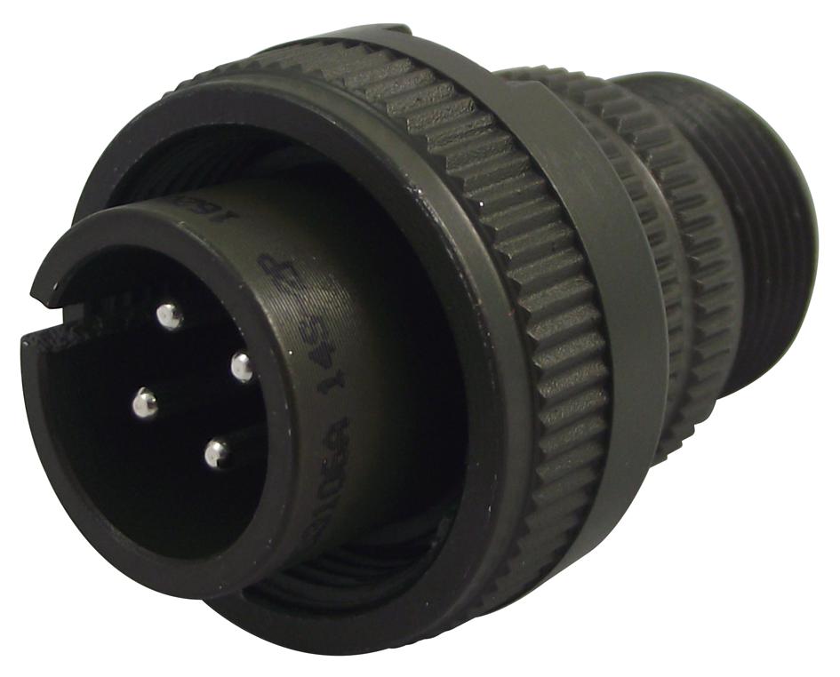 MS3106A-14S2P PLUG, FREE, 4WAY AMPHENOL AEROSPACE