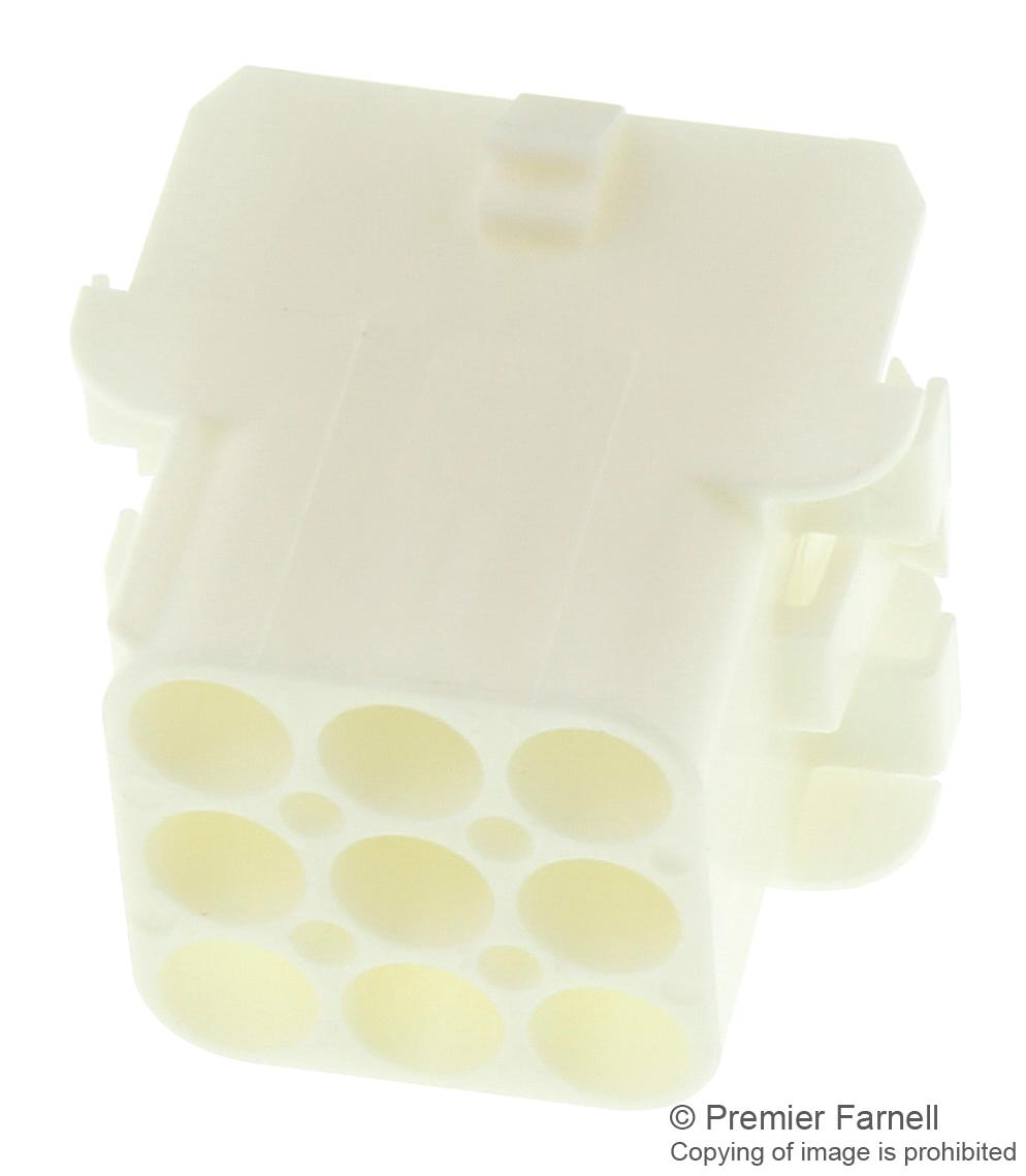927231-3 HOUSING, UMNL, 9 POSITION, (UL 94-V0) AMP - TE CONNECTIVITY