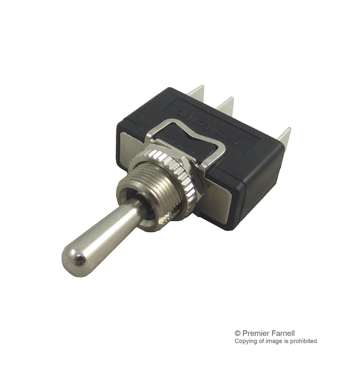 C3922BAAAA SWITCH, SPDT, 16A, 250VAC, SOLDER ARCOLECTRIC (BULGIN LIMITED)