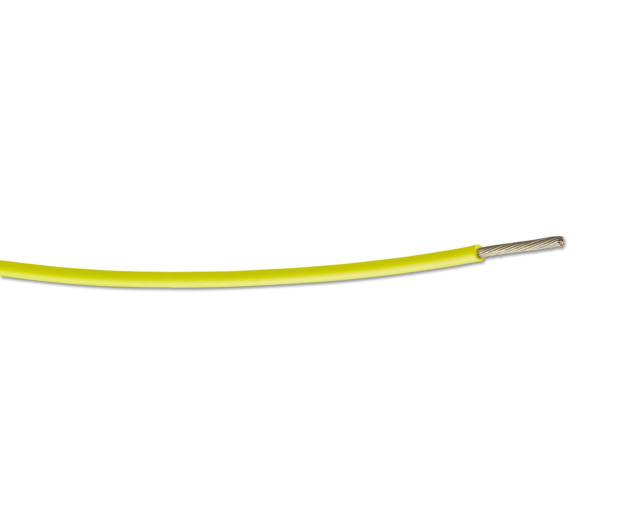 FLDWC0311-0.75-4 WIRE, YELLOW, 0.75MM, 100M RAYCHEM - TE CONNECTIVITY