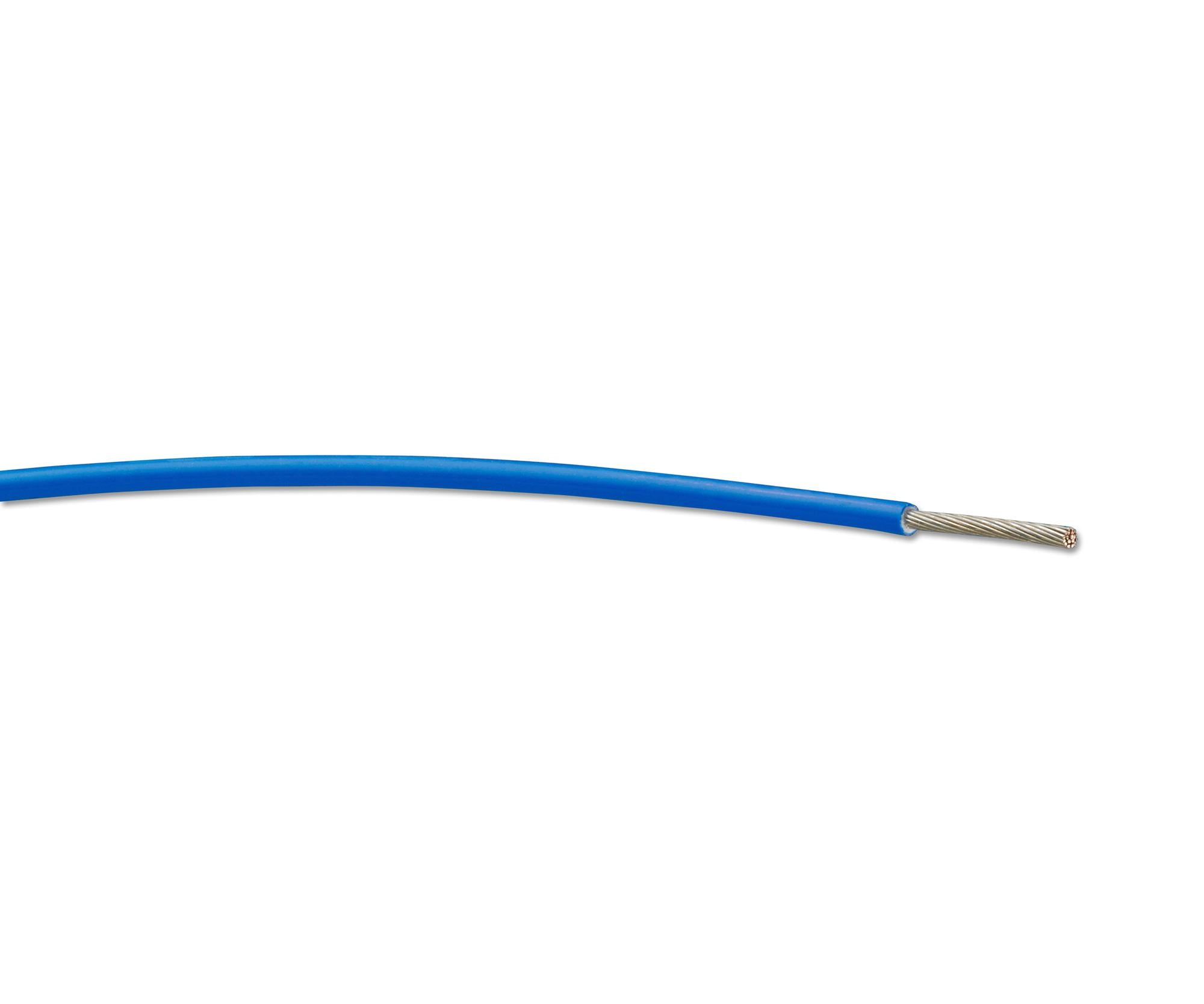 FLDWC0311-0.25-6 WIRE, BLUE, 0.25MM, 100M RAYCHEM - TE CONNECTIVITY