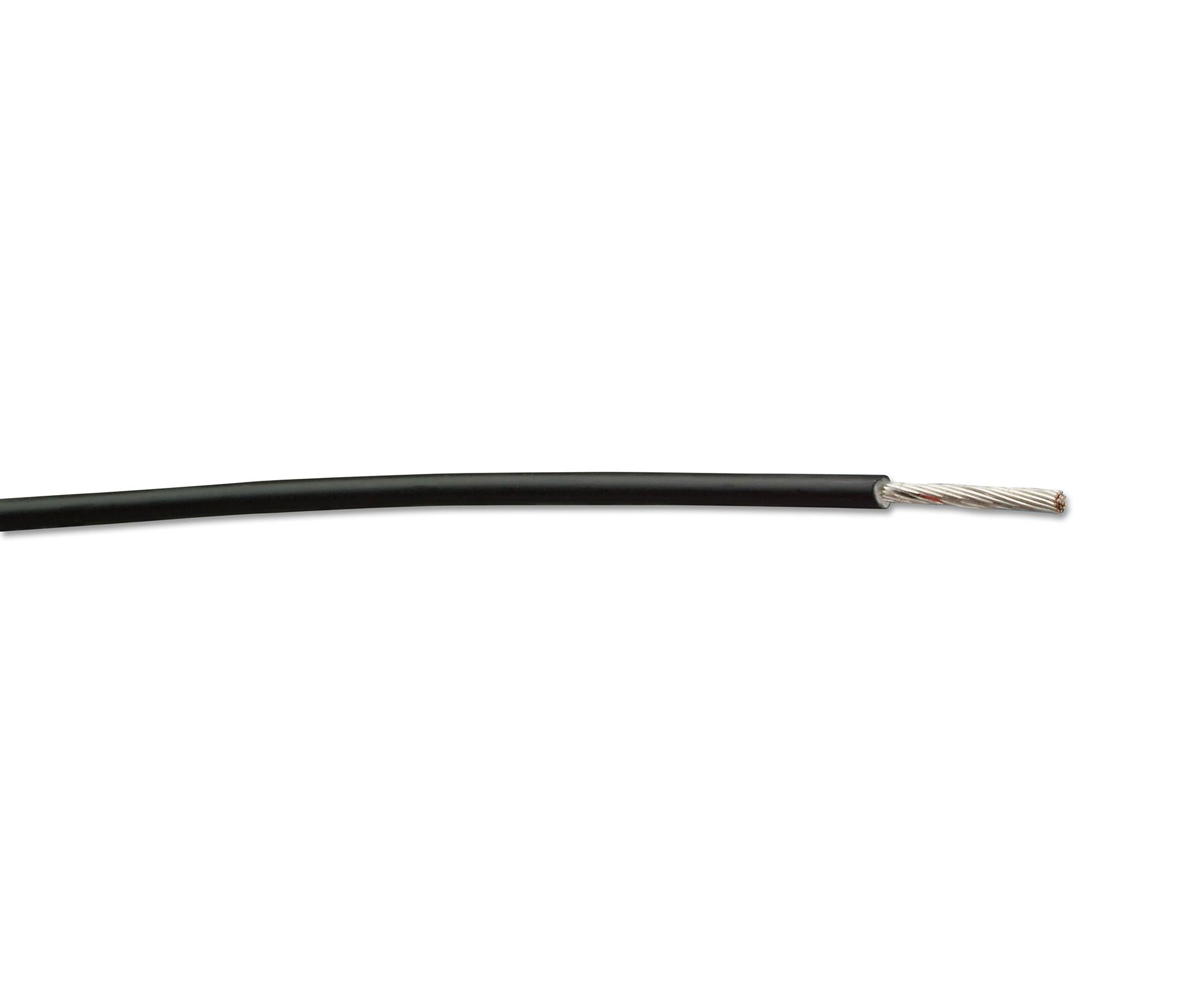 FLDWC0311-0.50-0 WIRE, BLACK, 0.5MM, 100M RAYCHEM - TE CONNECTIVITY