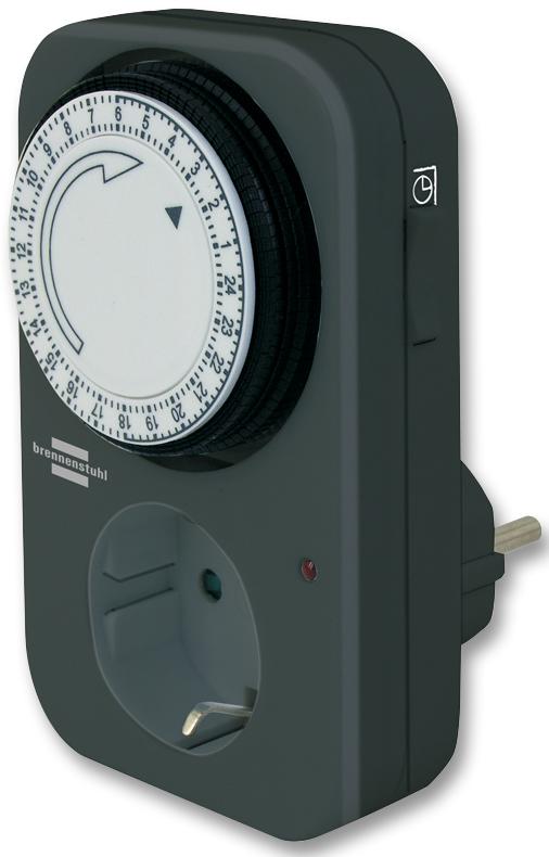 MZ 20 TIMER, 24HOUR, MECHANICA, EURO PLUG BRENNENSTUHL