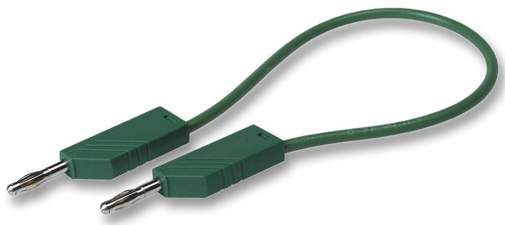 934094104 TEST LEAD, GRN, 2M, 60V, 16A HIRSCHMANN TEST AND MEASUREMENT