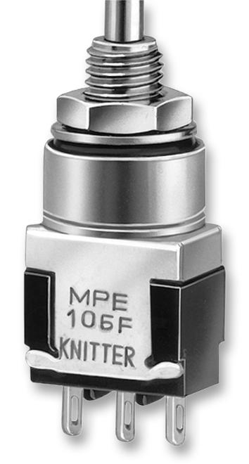 MPE 106 F SWITCH, ON-MOM, SPDT, IP67 KNITTER-SWITCH