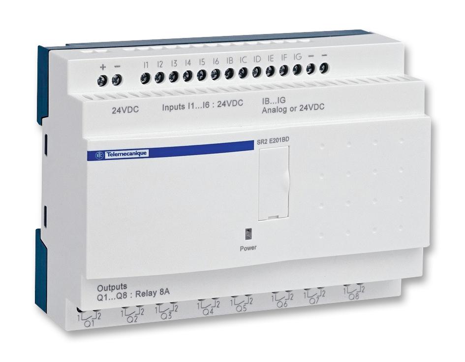 SR2E201BD RELAY, ZELIO 2, 24VDC, 20 I/O(R) SCHNEIDER ELECTRIC