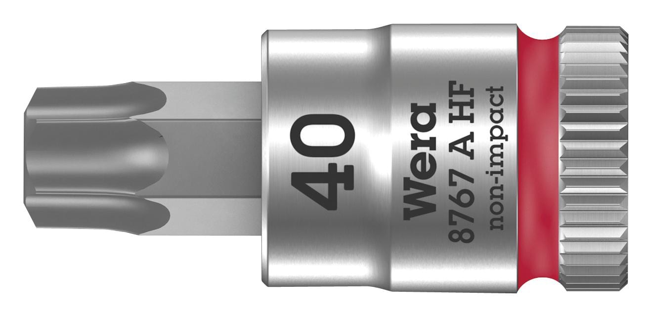 WERA Hex Driver Bits 8767 10 X 28MM BIT SOCKET, TORX, T10, 28MM WERA 2797171 8767 10 X 28MM