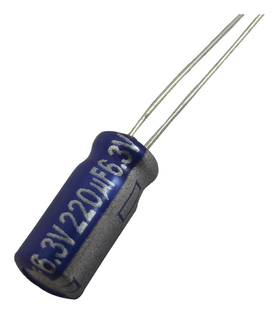 ECA1AAD101X CAP, 100µF, 10V, 20% PANASONIC
