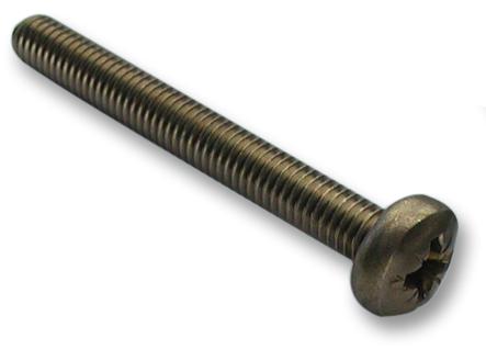 M420 PRA2MCS100- SCREW, POZI PAN, S/S, A2, M4X20, PK100 TR FASTENINGS