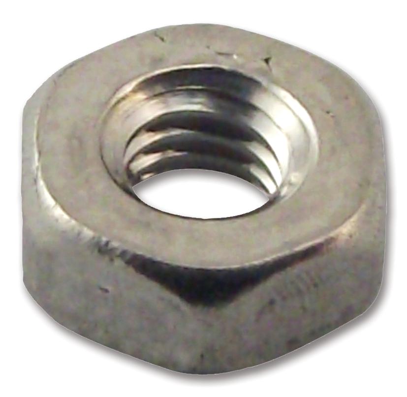 M2- HFA2-S100- NUT, FULL, STAINLESS STEEL, M2, PK100 TR FASTENINGS