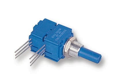 BOURNS Potentiometers Rotary 91A2A-B28-D15/D15L POTENTIOMETER, DUAL 10K BOURNS 9357858 91A2A-B28-D15/D15L