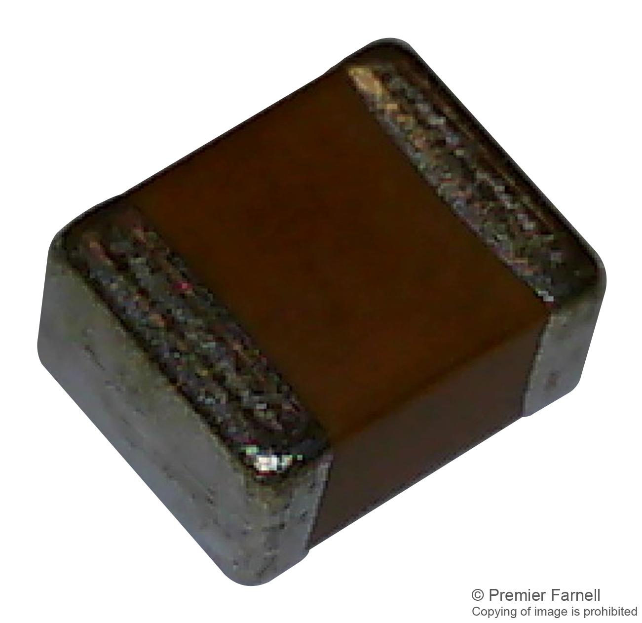 C1812C105K5RACTU CAP, 1µF, 50V, 10%, X7R, 1812 KEMET