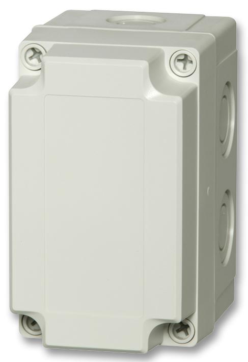 PCM 100/100 G ENCLOSURE BOX, POLYCARBONATE, 130X80X100MM FIBOX