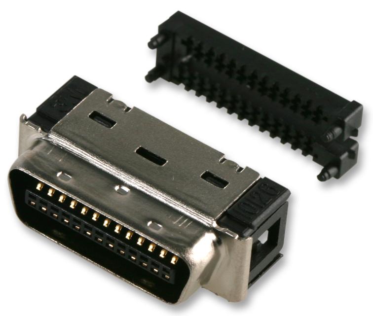 10136-6000EL PLUG, MDR, CABLE MOUNT, 36WAY 3M
