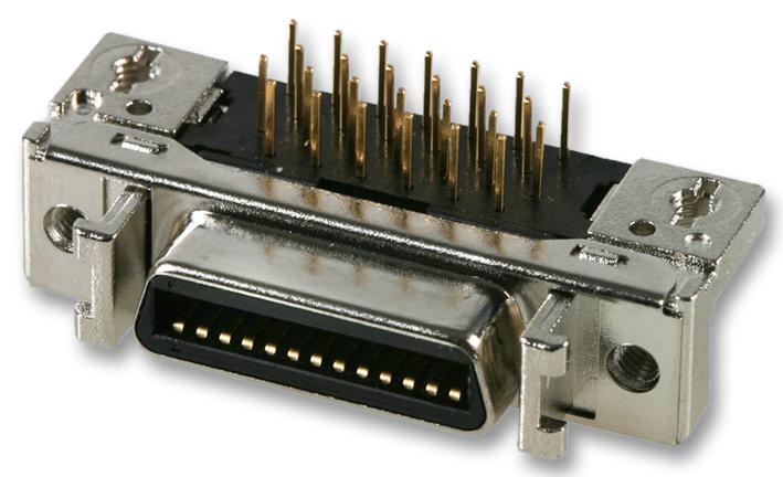 10250-5212PL RECEPTACLE, MDR, R/A, 50WAY 3M
