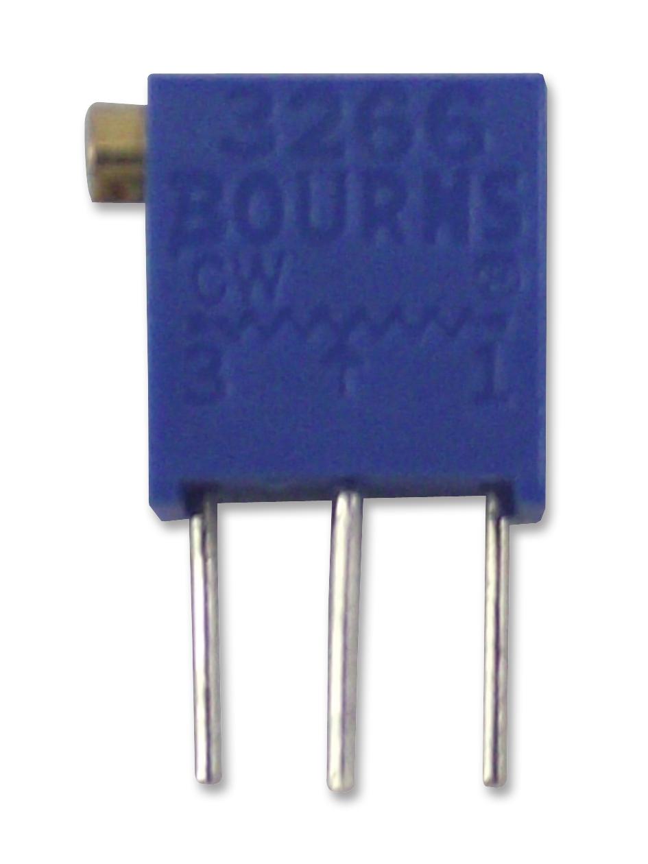 3266X-1-253LF TRIMMER, POT, 25KOHM, 10%, 12TURN, TH BOURNS