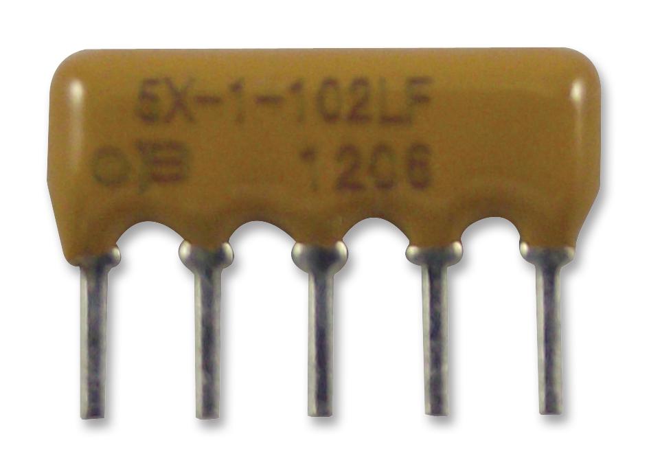 4605X-101-102LF RESISTOR, NETWORK-4, 1K, 2%, SIP BOURNS