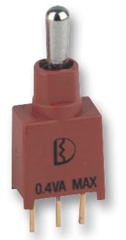 2AS2T2A1M2RE SWITCH, PCB, SPDT, VERT MULTICOMP PRO