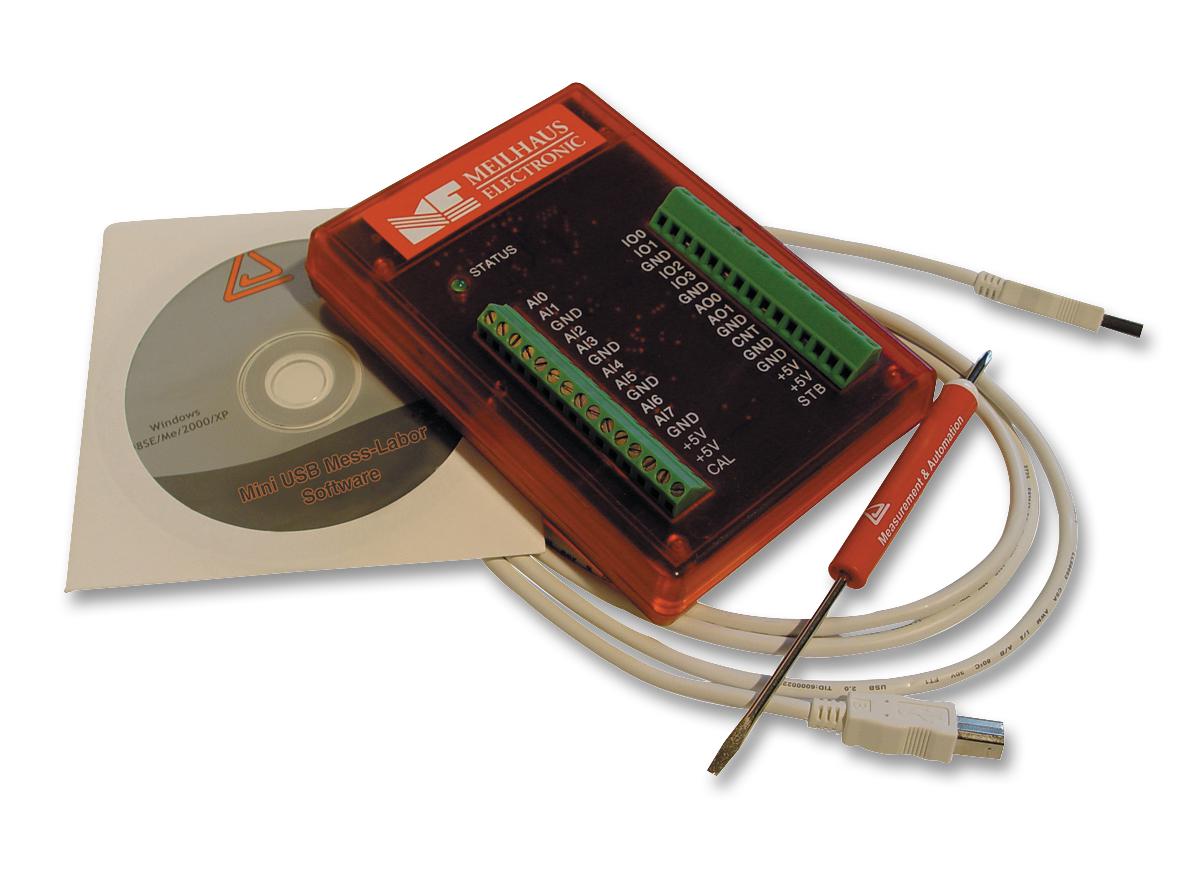 LABJACK U12 DAQ, MULTIFUNCTION, 12BIT, USB MEILHAUS