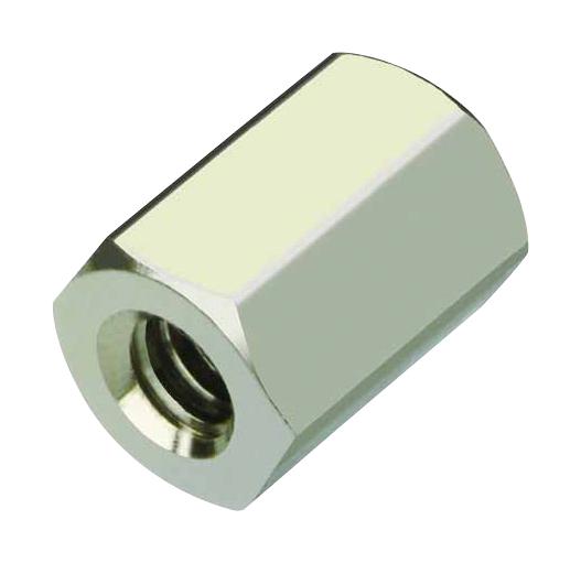 R40-1000602 STANDOFF, HEX FEMALE, BRASS, M4, 6MM HARWIN