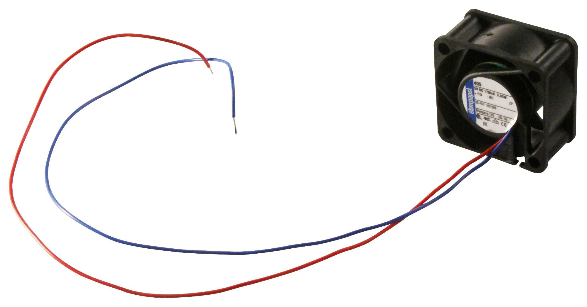 414H FAN, AXIAL, 40MM, 24VDC, 7.9CFM, 29DBA EBM-PAPST