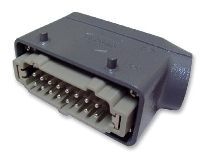 66 30 226 003700 HOOD + MALE INSERT, SIDE ENTRY, 24E HARTING