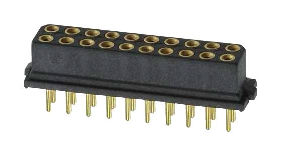 M80-8502045 SOCKET, VERTICAL, 2ROW, 20WAY HARWIN