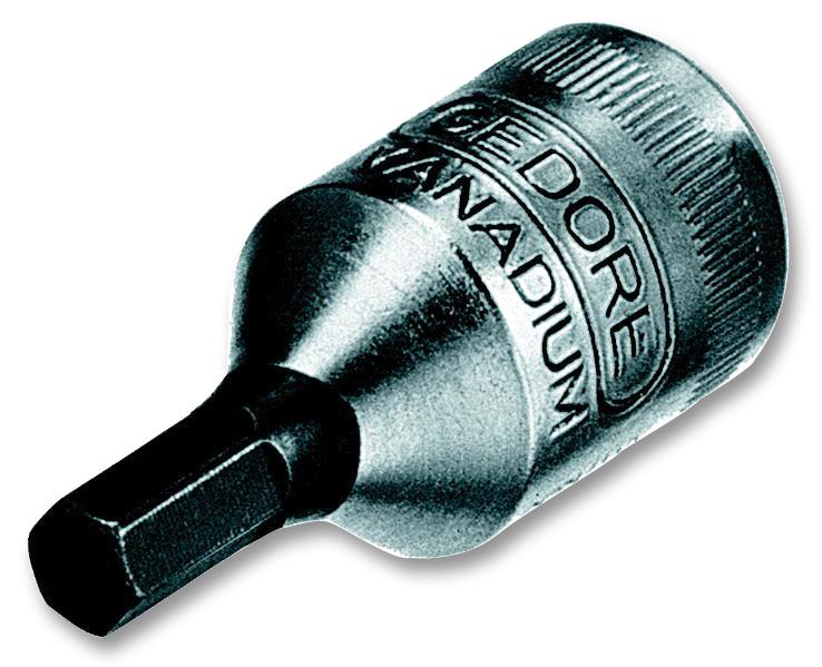 IN 20 5 SOCKET DRIVER, 1/4"DRV, HEXAGON, 5MM GEDORE