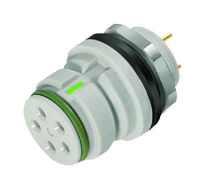 BINDER Industrial Circular 99-9108-490-03 CIRCULAR CONNECTOR, RCPT, 3POS, PANEL BINDER 2949905 99-9108-490-03