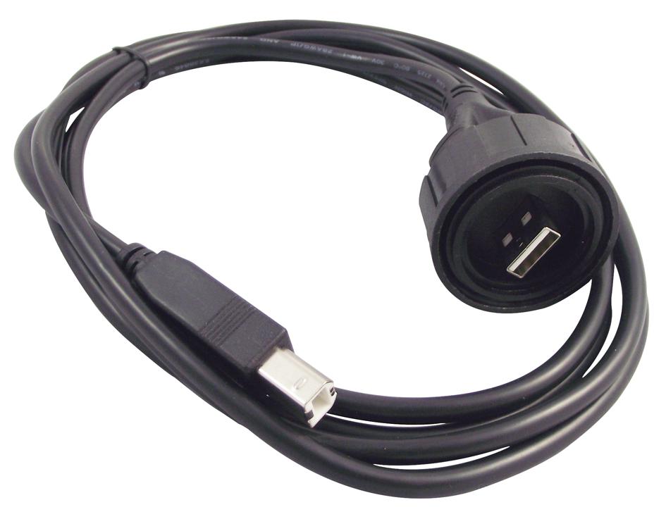 PX0840/A/2M00 LEAD, USB A TYPE, 2M, IP68 BULGIN LIMITED