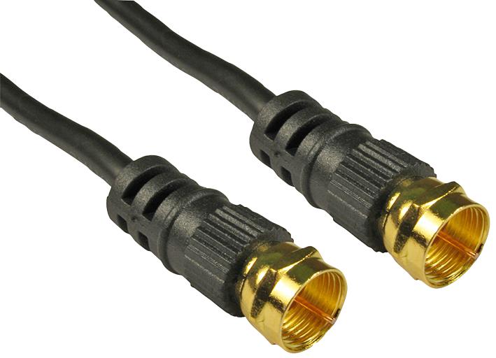PSG03075 F PLUG TO PLUG - 0.5M BLACK/GOLD PRO SIGNAL