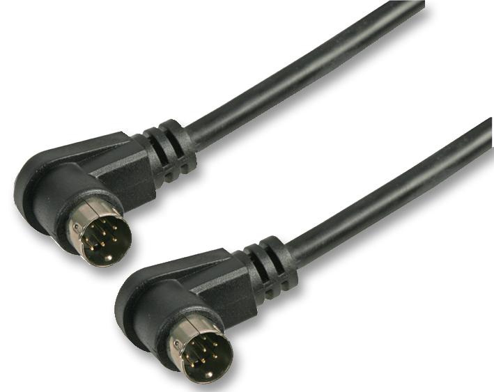 T118D 8 PIN MINI DIN P-P-1M ELECTROVISION