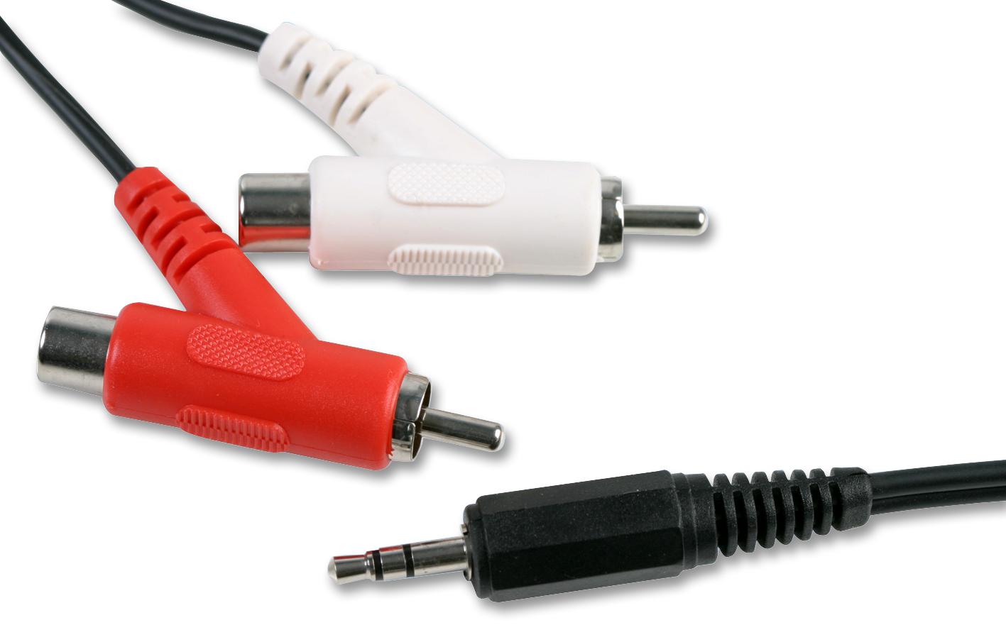 PSG00201 2X RCA(STACK) TO 3.5MM P PRO SIGNAL