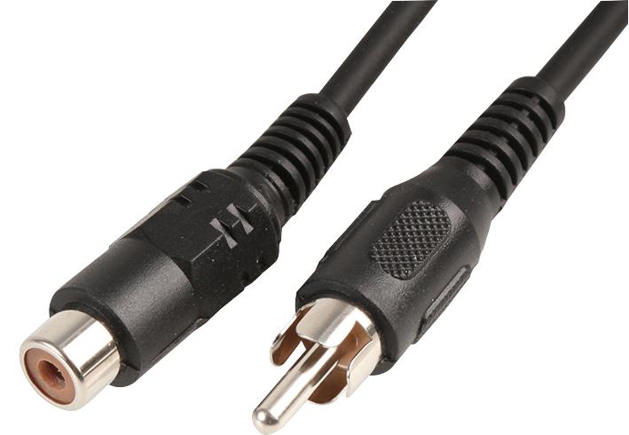 PSG02083 PHONO SOCKET TO PLUG - 5M PRO SIGNAL