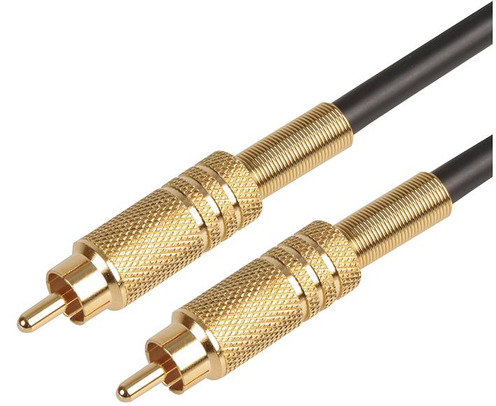 PSG00457 PHONO TO PHONO PLUG - RG59/10M PRO SIGNAL