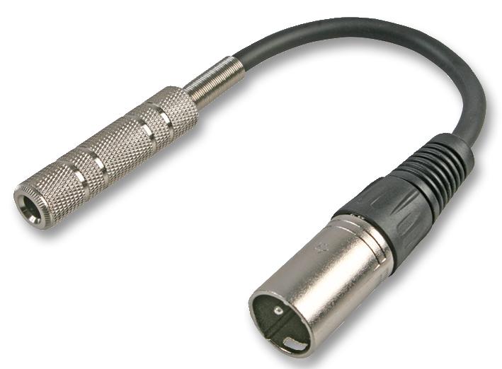 PSG01406 LEAD, JACK SKT TO XLR PLUG 0.2M PRO SIGNAL